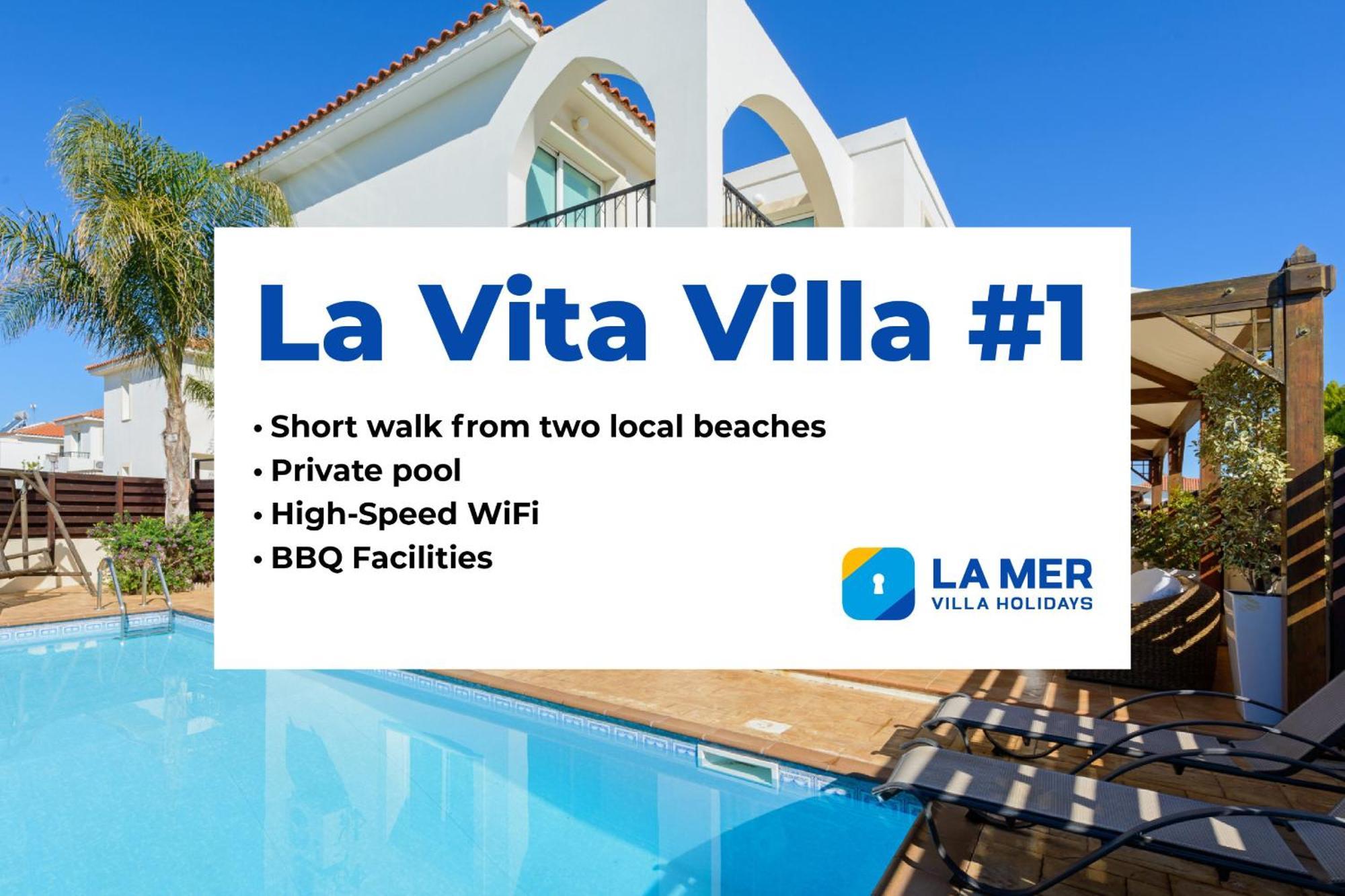 La Vita Villa #1 프로타라스 외부 사진